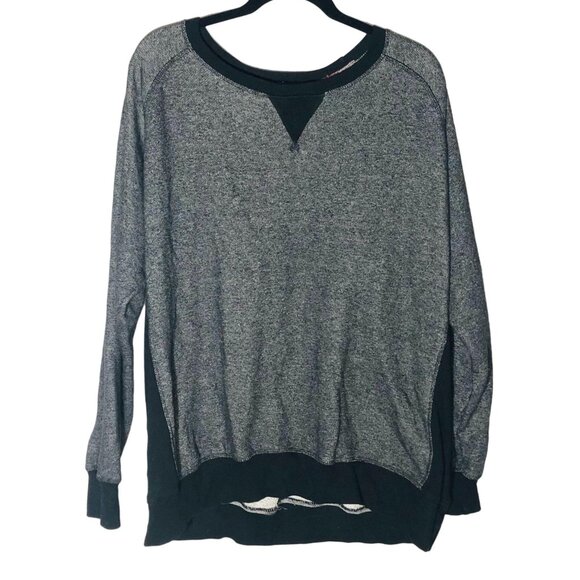 Jachs new york long sleeve sweatshirt  gray black cotton blend xxl READ - Picture 1 of 12